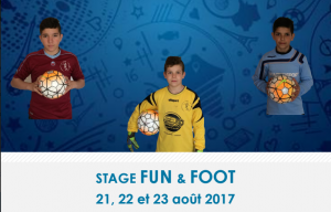 stage de football à Mouchamps en Août 2017
